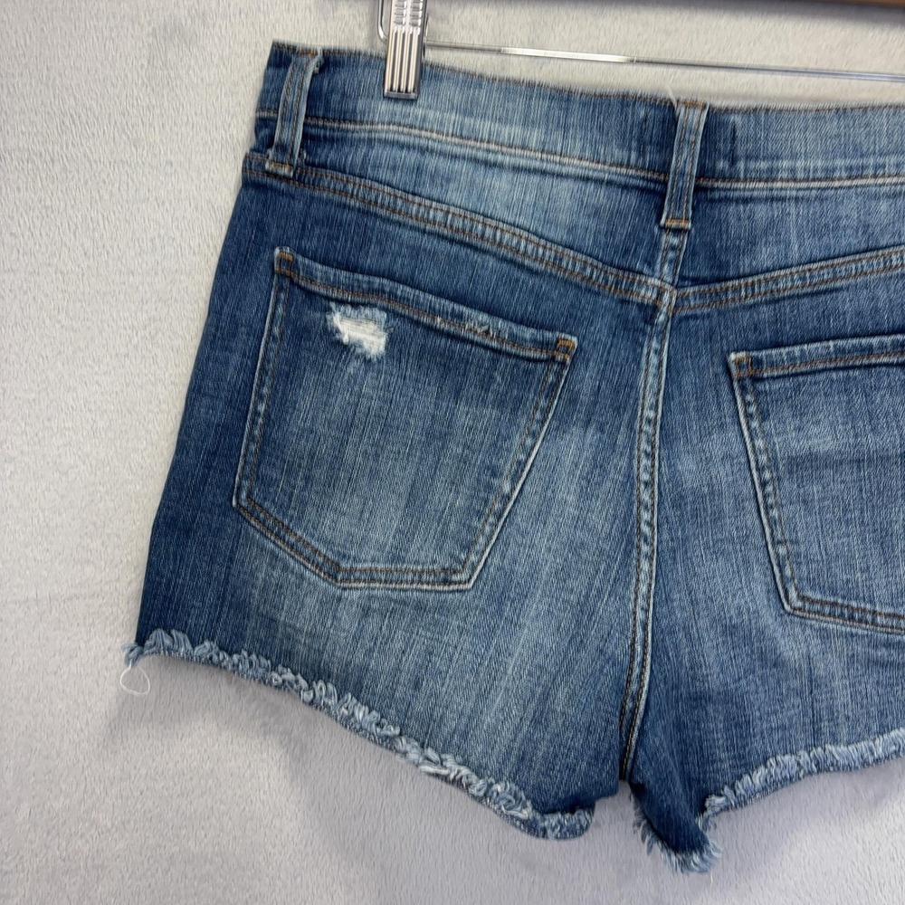 Pistola Distressed Cut-Off Denim Shorts Womens 30 Blue Jorts 2.5" Rodeo Country - Picture 11 of 12